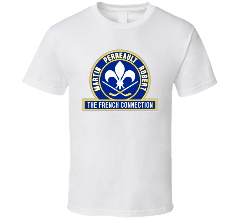 Buffalo Hockey French Connection Retro T Shirt Buffalo Hockey French Connection Retro T Shirt