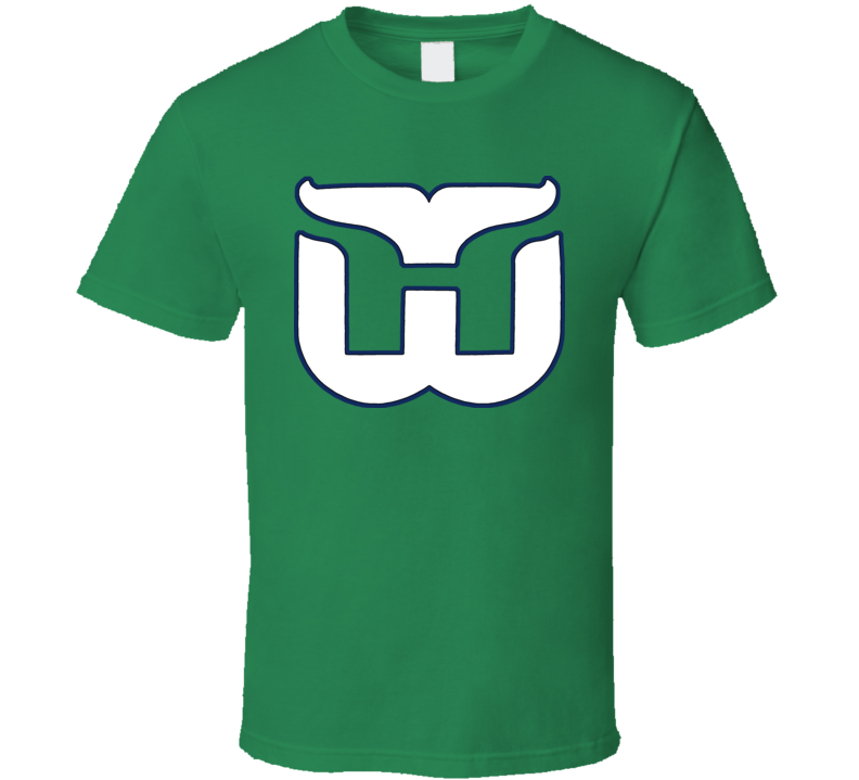 Hartford Whalers Retro Hockey T Shirt Hartford Whalers Retro Hockey T Shirt