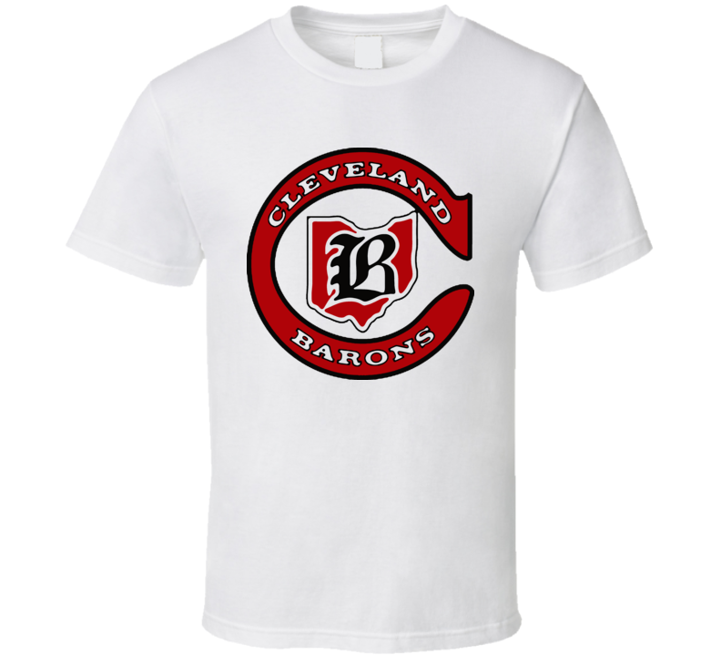 Cleveland Barons 1976 Hockey Team T Shirt Cleveland Barons 1976 Hockey Team T Shirt