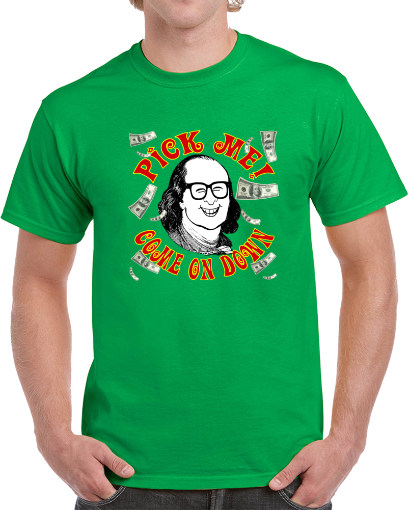 The Lucky Contestant Design T shirt Price Is Right For Your Event The Lucky Contestant Design T shirt Price Is Right For Your Event
