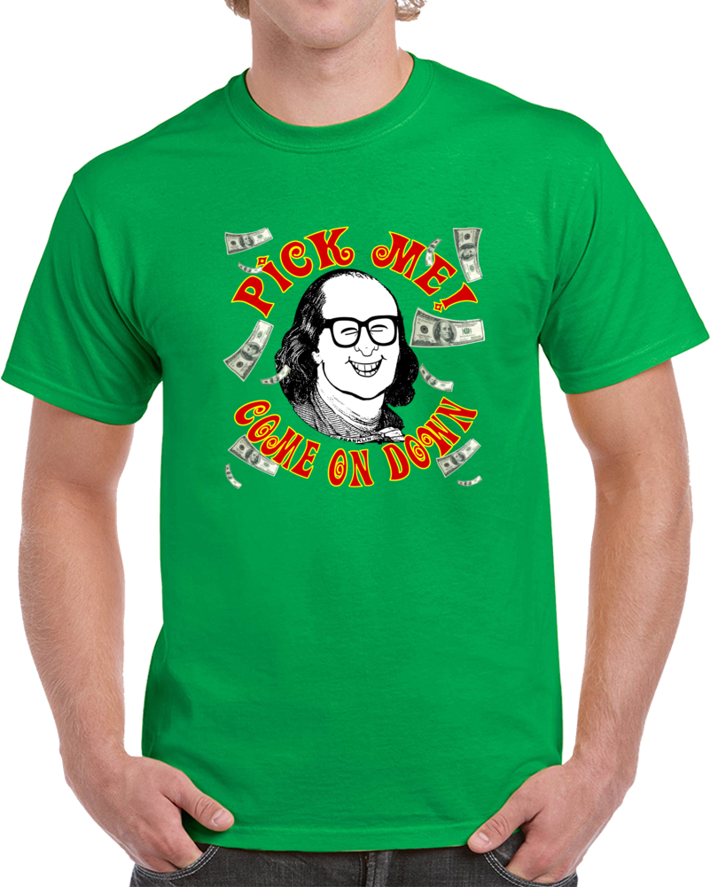 The Lucky Contestant Design T shirt Price Is Right For Your Event