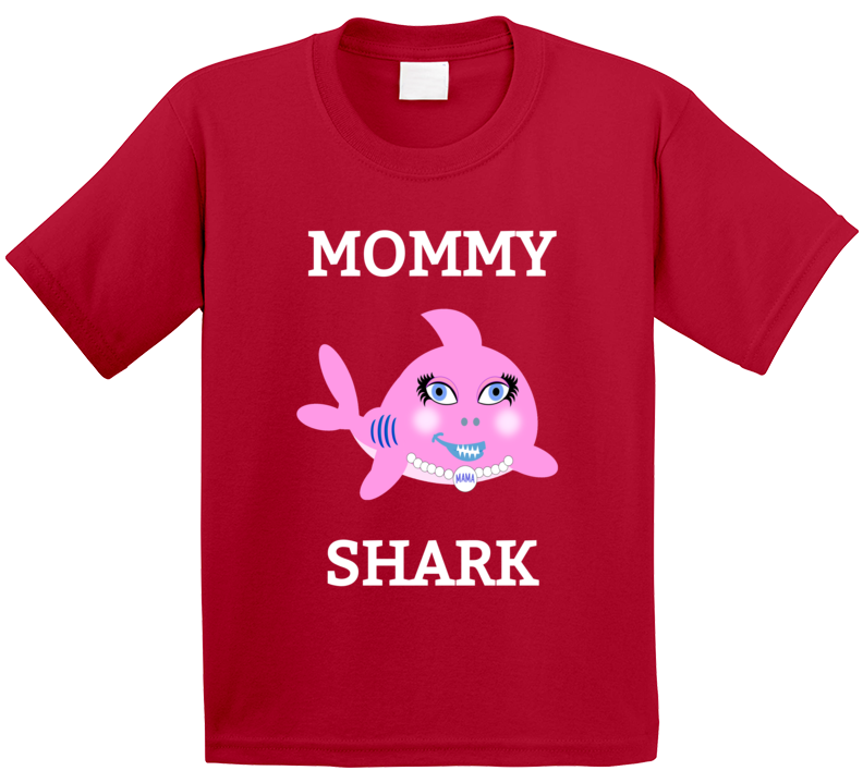 Cuteedoll.com Babyshark Mommy T Shirt Cuteedoll.com Babyshark Mommy T Shirt