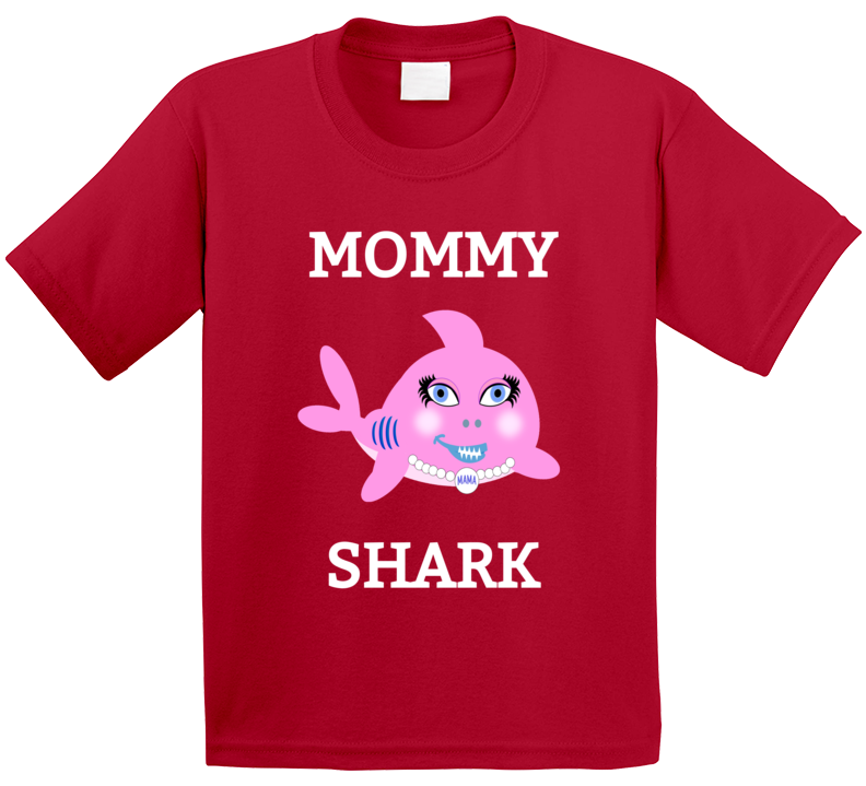 Cuteedoll.com Babyshark Mommy T Shirt