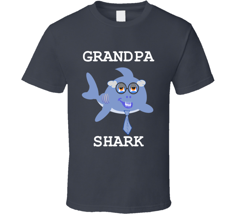 Cuteedoll.com Babyshark Grandpa Shark Adult T Shirt