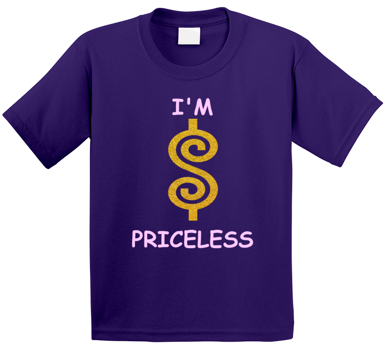 Cuteedoll.com I'm Priceless T Shirt Cuteedoll.com I'm Priceless T Shirt