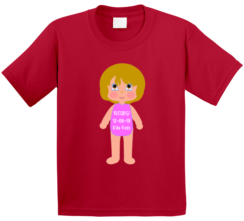 Cuteedoll.com Baby Ruby T Shirt Cuteedoll.com Baby Ruby T Shirt