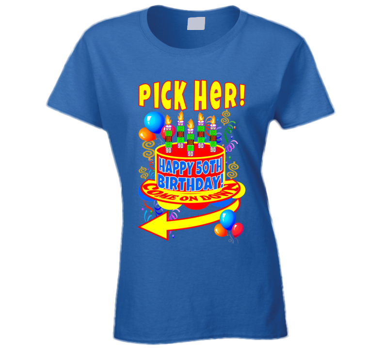   The Price Is Right Game Show Contestant Designer Ladies T Shirt Tshirt 