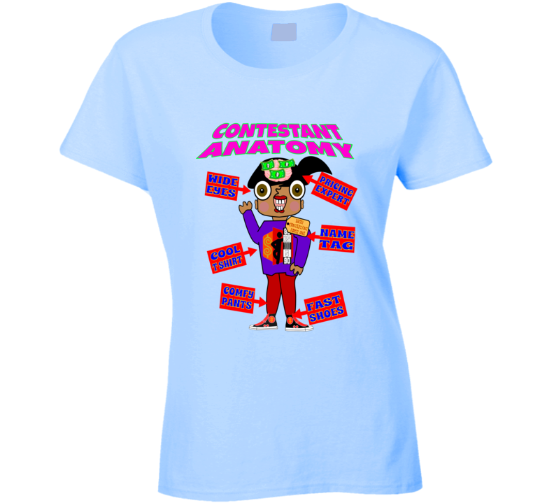The Price Is Right Game Show Contestant Designer Ladies T Shirt The Price Is Right Game Show Contestant Designer Ladies T Shirt