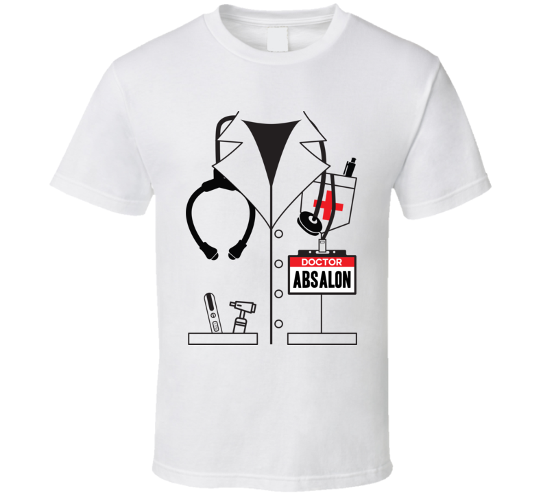 Doctor Absalon Custom Name Halloween Costume T Shirt Doctor Absalon Custom Name Halloween Costume T Shirt