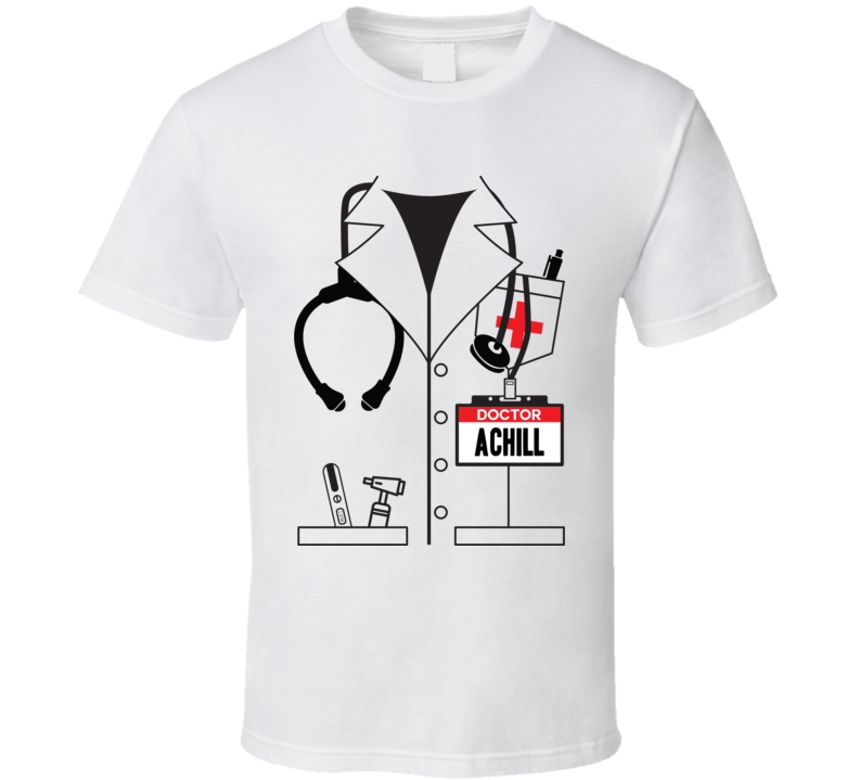 Doctor Achill Custom Name Halloween Costume T Shirt