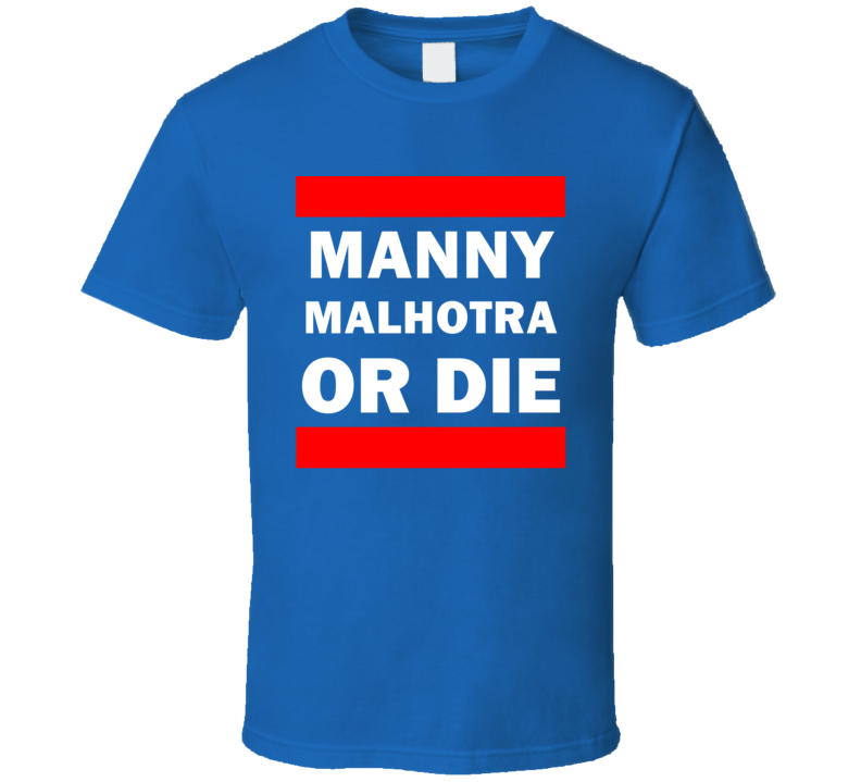 Manny Malhotra Or Die New York Hockey T Shirt
