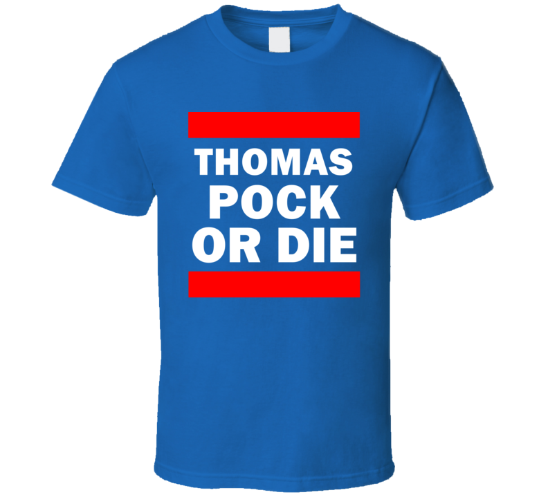 Thomas Pock Or Die New York Hockey T Shirt