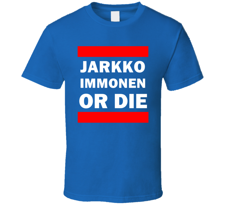 Jarkko Immonen Or Die New York Hockey T Shirt