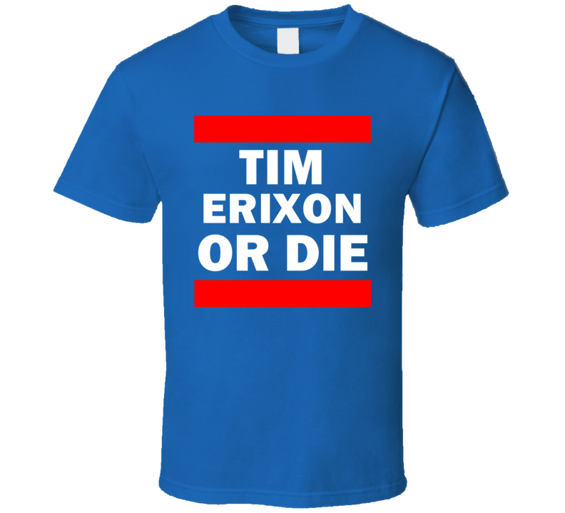 Tim Erixon Or Die New York Hockey T Shirt