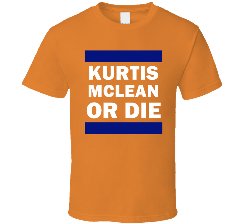 Kurtis McLean Or Die New York Hockey T Shirt