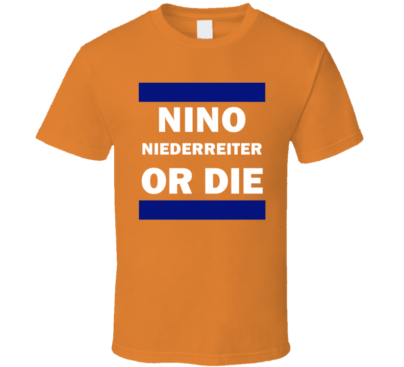 Nino Niederreiter Or Die New York Hockey T Shirt