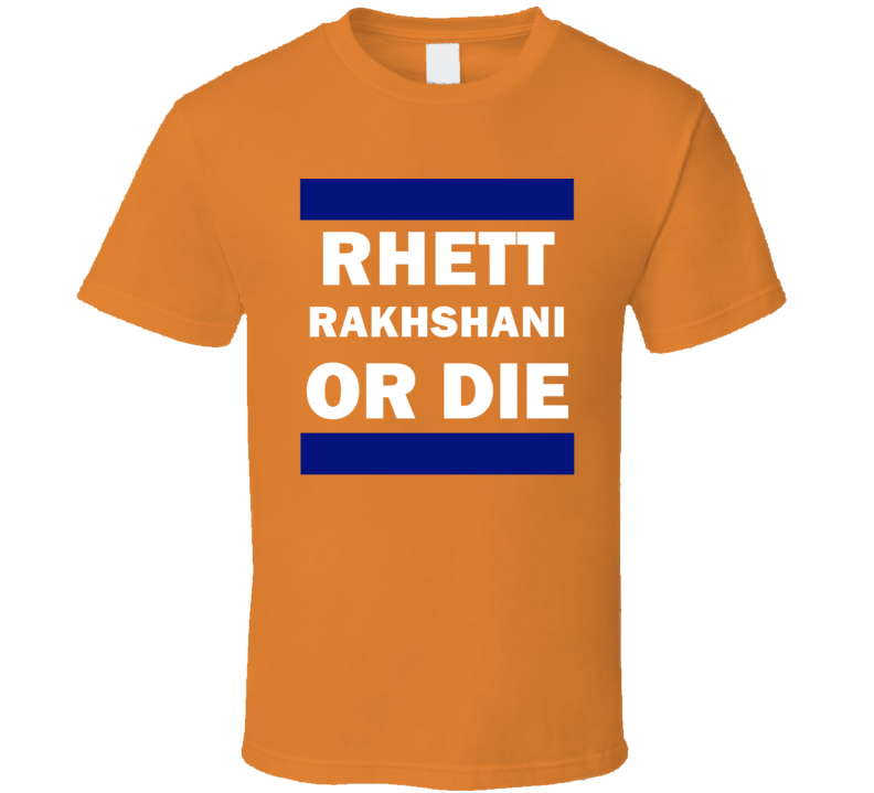 Rhett Rakhshani Or Die New York Hockey T Shirt