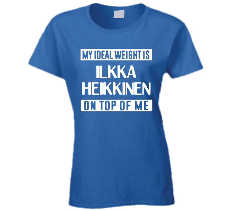 My Ideal Weight Is Ilkka Heikkinen On Top Of Me New York NY Hockey Pla