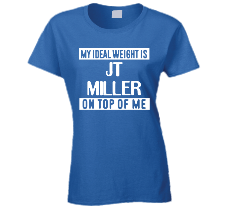 My Ideal Weight Is Jt Miller On Top Of Me New York NY Hockey Player Fa