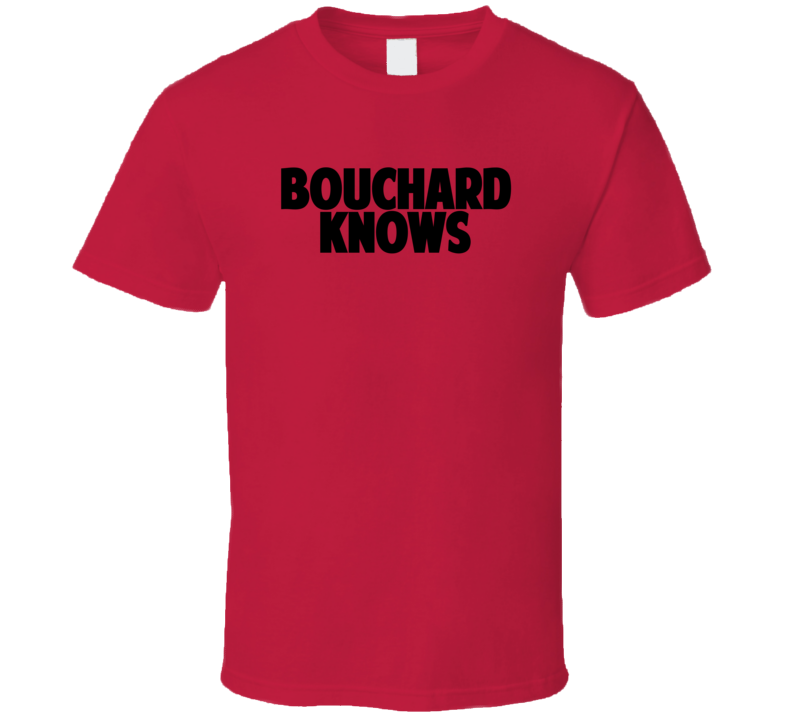 Joel Bouchard Knows Arizona Hockey Player Sports Fan T Shirt