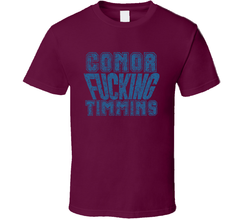 Conor Fcking Timmins Colorado Hockey Player Sports Fan Cool T Shirt