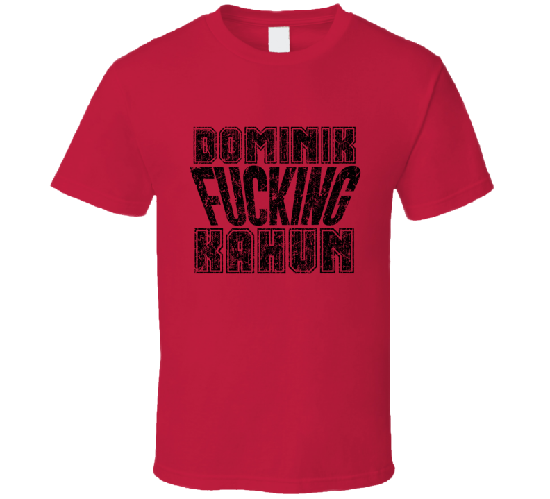 Dominik Fcking Kahun Chicago Hockey Players Sports Fan Cool T Shirt