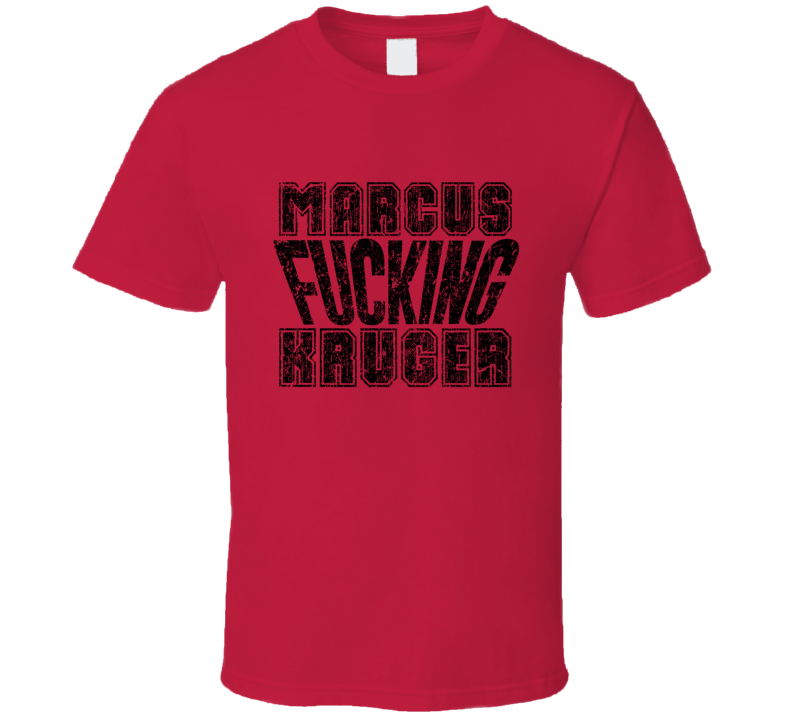 Marcus Fcking Kruger Chicago Hockey Players Sports Fan Cool T Shirt