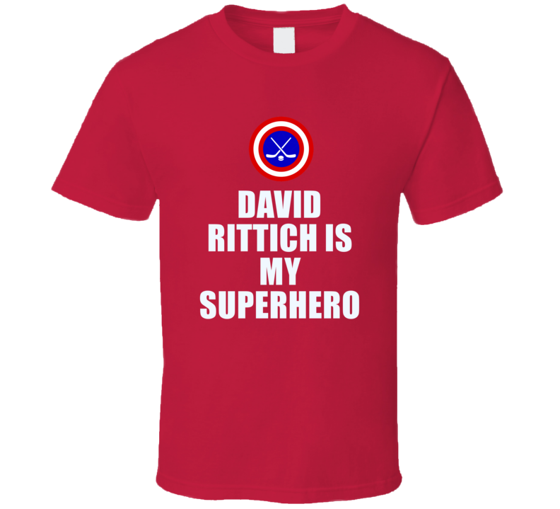 David Rittich Is My Superhero Calgary Hockey Fan Gift T Shirt