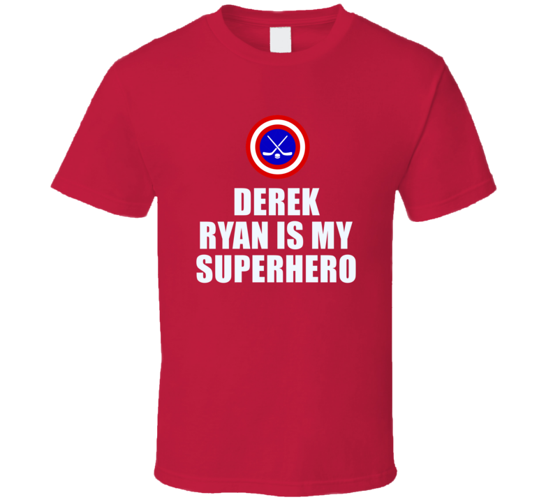 Derek Ryan Is My Superhero Calgary Hockey Fan Gift T Shirt