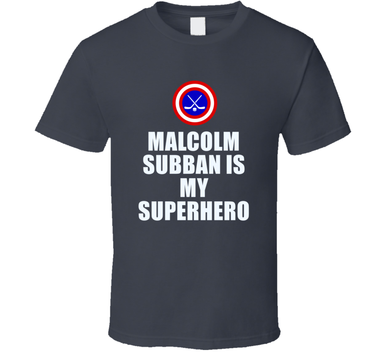 Malcolm Subban Is My Superhero Vegas Hockey Fan Gift T Shirt