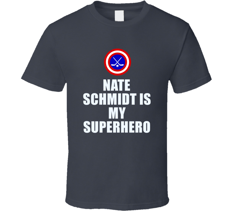 Nate Schmidt Is My Superhero Vegas Hockey Fan Gift T Shirt