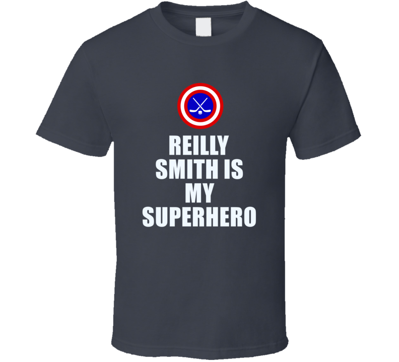 Reilly Smith Is My Superhero Vegas Hockey Fan Gift T Shirt