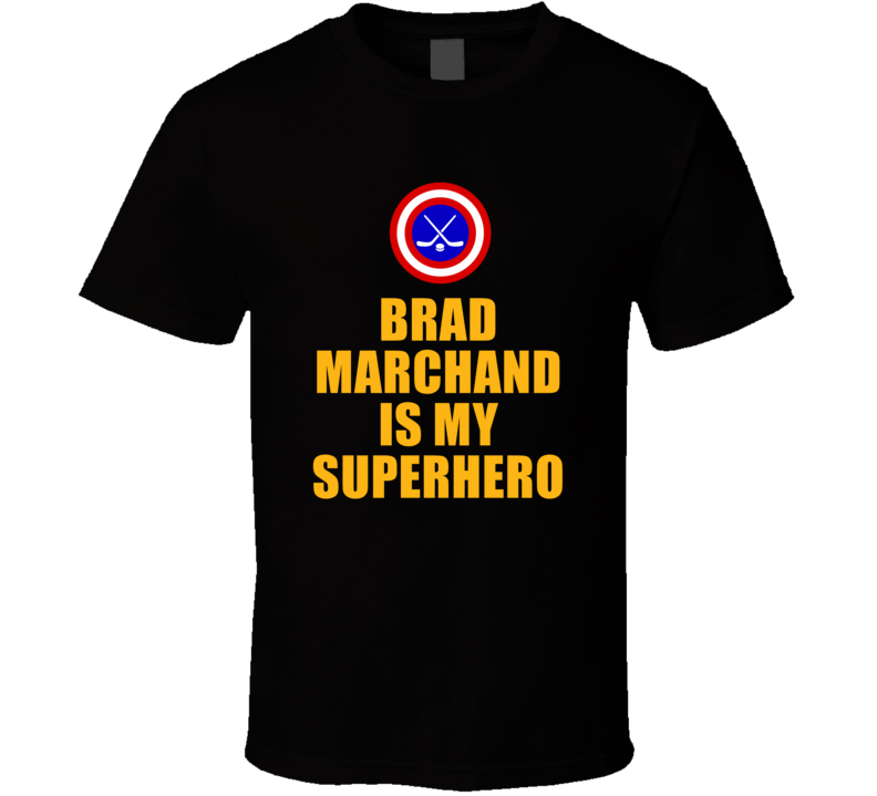Brad Marchand Is My Superhero Boston Hockey Fan Gift T Shirt