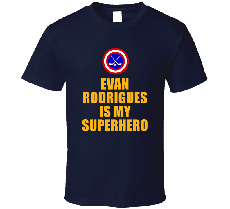 Evan Rodrigues Is My Superhero Buffalo Hockey Fan Gift T Shirt Evan Rodrigues Is My Superhero Buffalo Hockey Fan Gift T Shirt