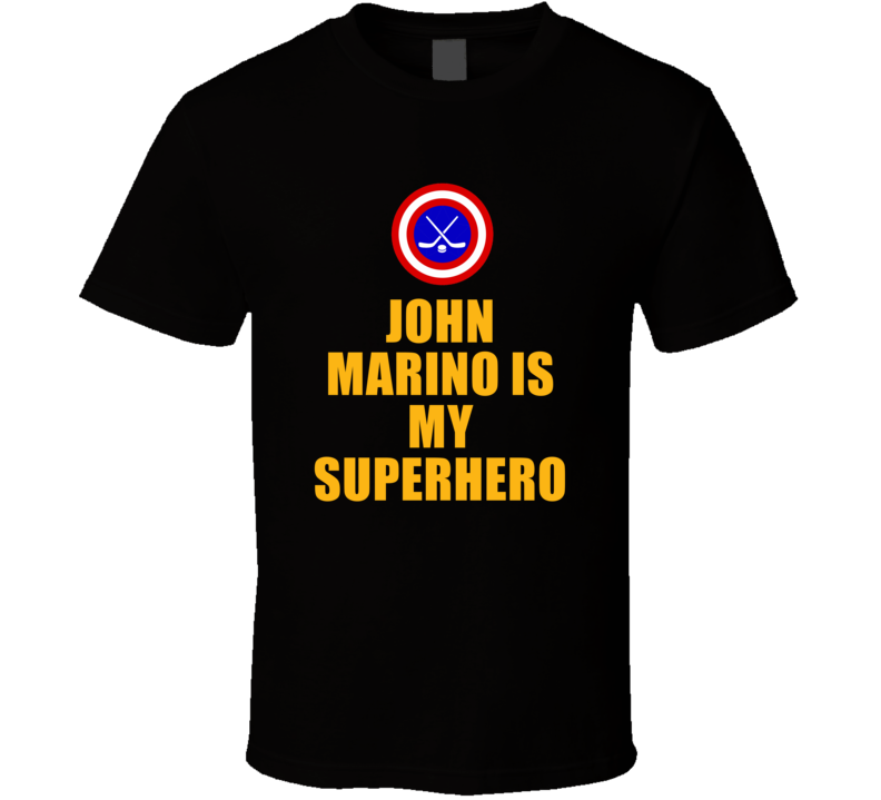 John Marino Is My Superhero Pittsburgh Hockey Fan Gift T Shirt