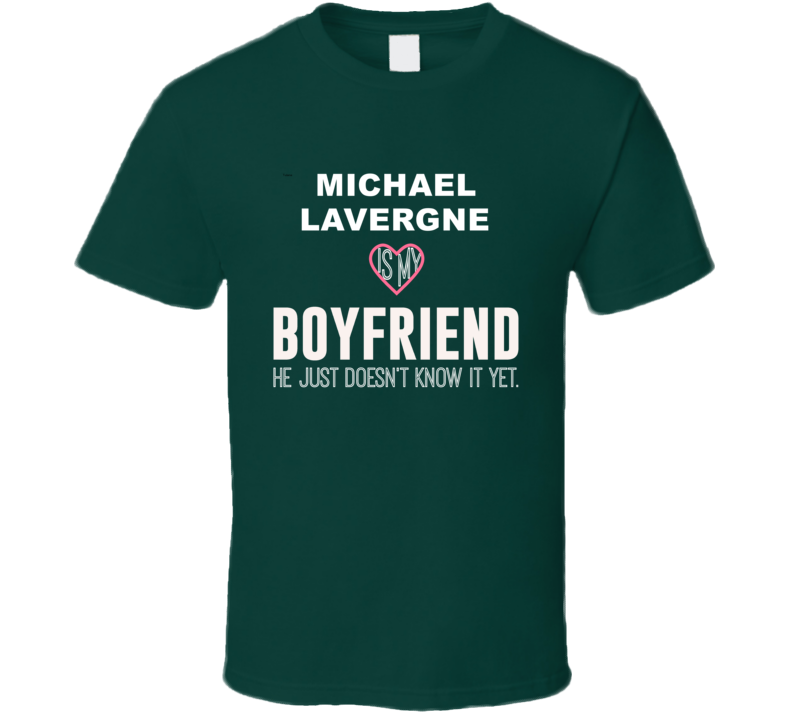 Michael Lavergne Is My Boyfriend Just Doesn't Know It Tulane Football Fan Gift Present T Shirt