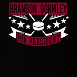 Brandon Gormley For President Arizona Hockey Player Funny Political Satire Sports Fan T Shirt 21243178