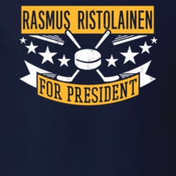 Rasmus Ristolainen For President Buffalo Hockey Player Funny Political Satire Sports Fan T Shirt 21244467