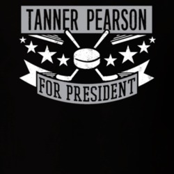 Tanner Pearson For President Los Angeles Hockey Player Funny Political Satire Sports Fan T Shirt 21249413