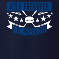Kyle Freadrich For President Tampa Bay Hockey Player Funny Political Satire Sports Fan T Shirt 21329667
