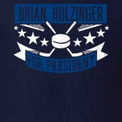 Brian Holzinger For President Tampa Bay Hockey Player Funny Political Satire Sports Fan T Shirt 21329707