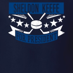 Sheldon Keefe For President Tampa Bay Hockey Player Funny Political Satire Sports Fan T Shirt 21329737