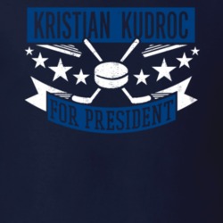 Kristian Kudroc For President Tampa Bay Hockey Player Funny Political Satire Sports Fan T Shirt 21329828