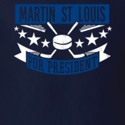 Martin St Louis For President Tampa Bay Hockey Player Funny Political Satire Sports Fan T Shirt 21329923