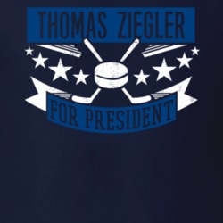 Thomas Ziegler For President Tampa Bay Hockey Player Funny Political Satire Sports Fan T Shirt 21329954