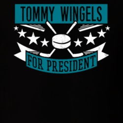 Tommy Wingels For President San Jose Hockey Player Funny Political Satire Sports Fan T Shirt 21330519