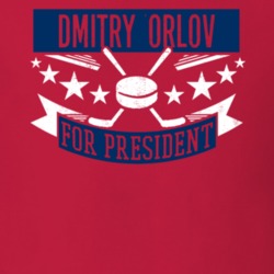 Dmitry Orlov For President Washington Hockey Player Funny Political Satire Sports Fan T Shirt 21343912