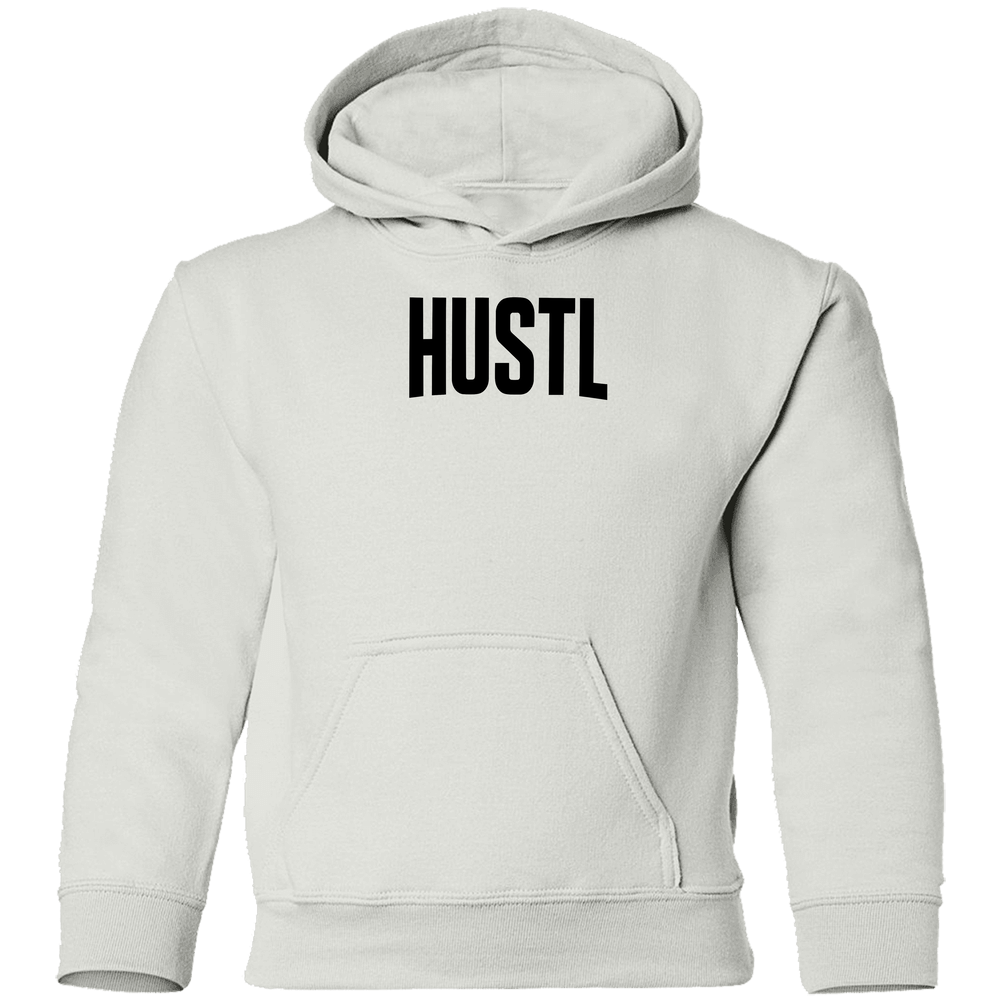 Hustl White Youth Hoodie Hustl White Youth Hoodie
