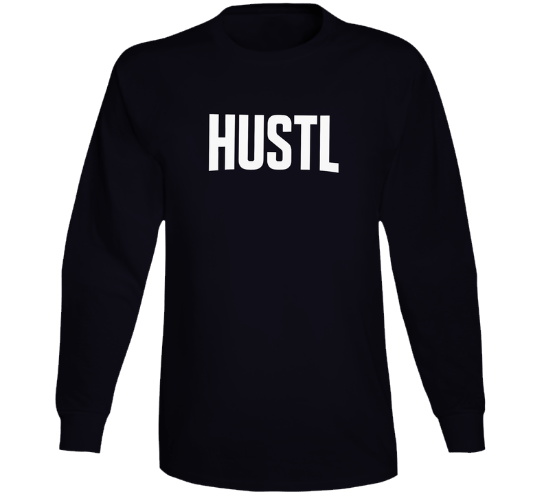 Hustl Black Long Sleeve T Shirt Hustl Black Long Sleeve T Shirt
