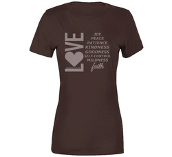 Love, Joy, Peace, Etc-sm Ladies T-Shirt 38099050